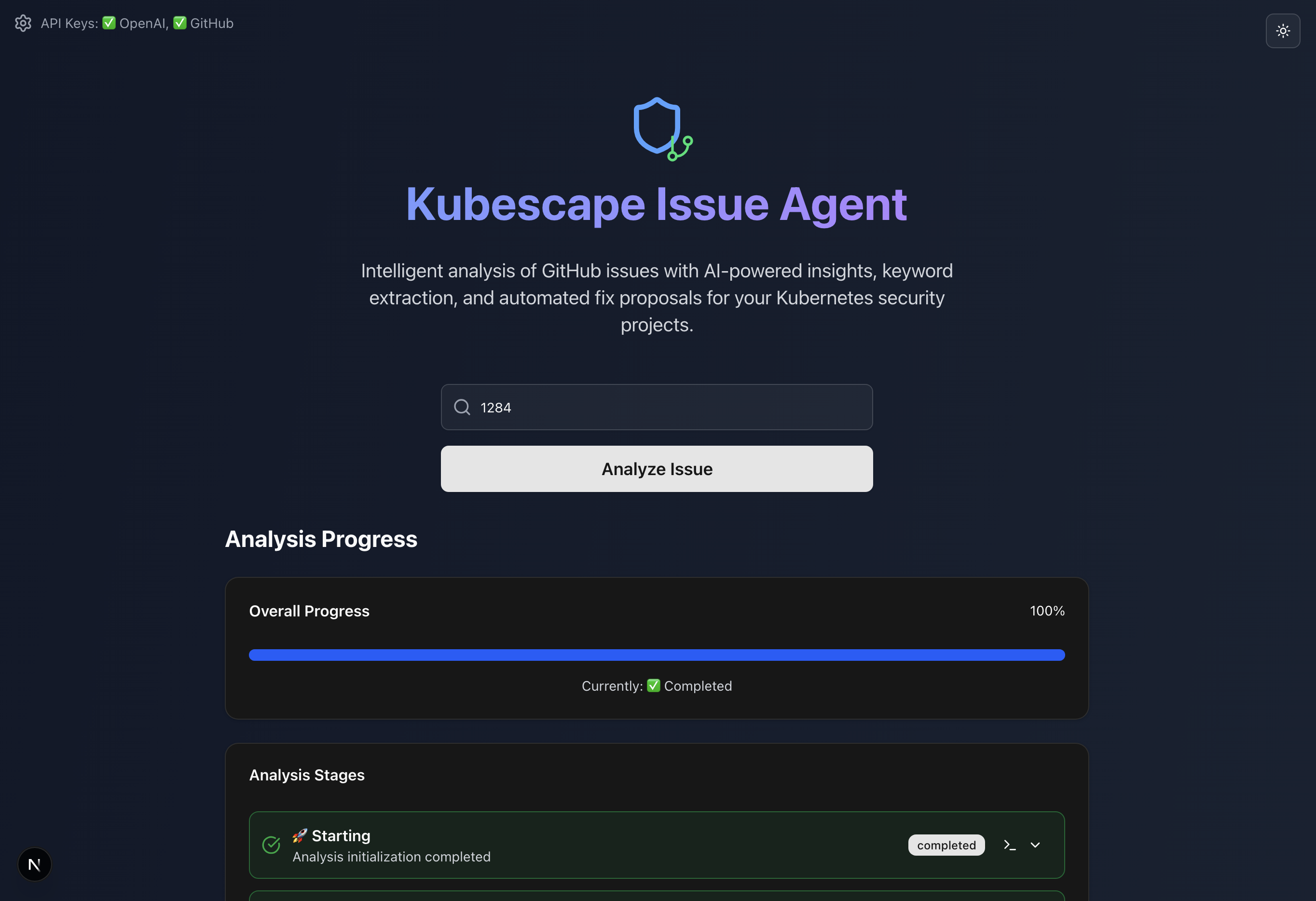 Kubescape Issue Agent Interface